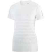 Salomon Women's Sense Aero Graphic Tee White