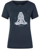 Women's Be Happy Tee Blueberry/Vapor Grey