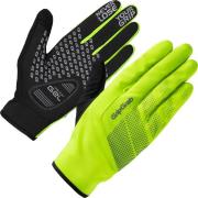 Gripgrab Ride Hi-Vis Windproof Midseason Glove Yellow Hi-vis