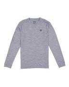 Mons Royale Men's Icon Merino Air-Con Long Sleeve Grey Heather