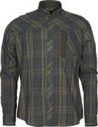 Pinewood Men's Wolf Shirt Dark Green