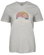 Pinewood Women's Finnveden Recycled Outdoor T-Shirt Light Grey Melange