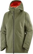 Salomon Women's Bashley Puff Jacket Olive Night