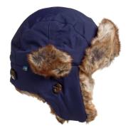 Isbjörn of Sweden Kids' Squirrel Winter Cap Navy