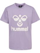 Hummel Kids' hmlTRES T-Shirt Short Sleeve Lavender Gray