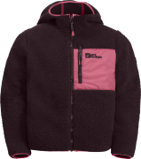 Jack Wolfskin Kids' Ice Curl Hood Jacket Boysenberry/Pink