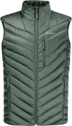 Jack Wolfskin Men's Passamani Down Vest Hedge Green