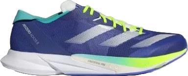 Adidas Men's Adizero Adios 8 Lucid Blue/Zero Metalic/Lucid Lemon