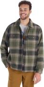 Marmot Men's Ridgefield Sherpa Flannel Shirt Jacket Nori