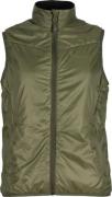 Pinewood Women's Wool Insulated Midlayer Vest Moss Green