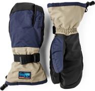 Hestra Gauntlet Sr. - 3 Finger Dark Navy/Beige