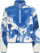 Röhnisch Women's Thermal Half Zip Fleece Blue Aquarelle