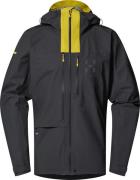 Haglöfs Men's L.I.M ZT II GORE-TEX Jacket Magnetite/tech Yellow