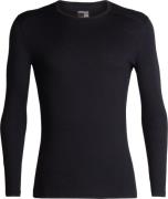 Icebreaker Men's 200 Oasis Long Sleeve Crewe Black