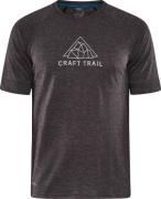 Craft Men's Advance Trail Wool Short Sleeve Tee  Black/Melange