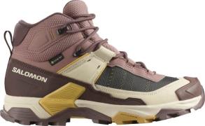 Salomon Women's X Ultra 5 Mid GORE-TEX Burlwood/french Roast/rattan