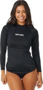 Rip Curl Women's Classic Surf Long Sleeve UV Rash Guard Black