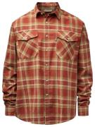 Pinewood Men's Härjedalen Shirt Terracotta/d.sand