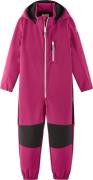 Reima Kids' Softshell Overall Nurmes Rosy Berry