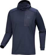 Arc'teryx Men's Rho Lt Hoody  Black Sapphire II
