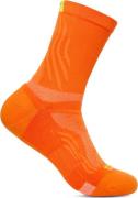 Hoka Unisex Bondi 9 Crew Run Sock Electric Tangerine