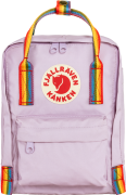 Fjällräven Kånken Rainbow Mini Pastel Lavender/Rainbow Pattern