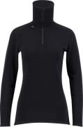 Ulvang Women's Comfort 200 Turtle Neck With Zip Black/Black