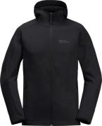 Jack Wolfskin Men's Alpgrat Hooded Full Zip Black