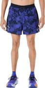 Asics Men's Fujitrail All Over Print 5in Shorts Midnight/Cobalt Burst/...