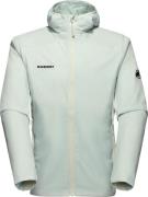 Mammut Men's Rime Air In Hybrid Hooded Jacket Silver Sage