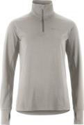 Craft Women's Flow Half Zip Longsleeve Grey Melange