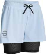 Dæhlie Women's Shorts Run 2-in-1 Blue Aura