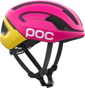 POC Omne Air Mips Cycling Helmet Rhos Red Matt/Citrine Yellow Matt