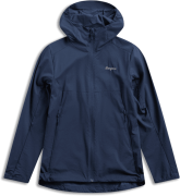 Bergans Women's Rabot Windbreaker Jacket Navy Blue