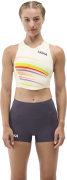 Hoka Women's Race Day Crop Bra Alabaster Flare