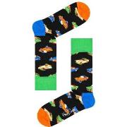 Happy socks Strumpor Car Sock Svart bomull Strl 41/46