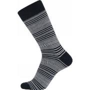 JBS Strumpor Patterned Cotton Socks Grårandig Strl 40/47 Herr