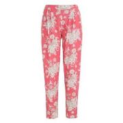 Damella Flower Cotton Pyjama Pants Rosa Mönstrad bomull Small Dam