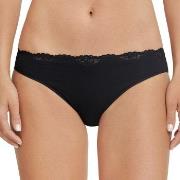 Schiesser Trosor Pure Cotton Tai Svart bomull 38 Dam