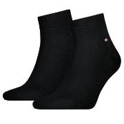 Tommy Hilfiger Strumpor 2P Men Quarter Sock Svart Strl 39/42 Herr