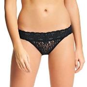 Wacoal Trosor Halo Lace Bikini Svart nylon Small Dam