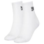 Puma Strumpor 2P Mesh Short Socks Vit Strl 39/42 Dam