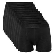 Resteröds Kalsonger 10P Bamboo Boxer Brief Svart Small Herr