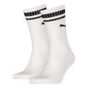 Puma Strumpor 2P Crew Heritage Stripe Socks Vit Strl 39/42