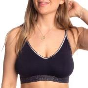 Missya BH Lucia Glitter Bra Top Marin polyamid Small Dam