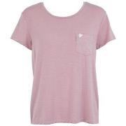 Missya Softness Modal T-shirt Lila modal Medium Dam