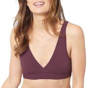 Sloggi BH GO Allround Bralette Plommon micro modal One Size Dam