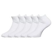 Claudio Strumpor 5P Sneaker Socks Vit Strl 40/47 Herr