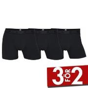 Dovre Kalsonger 3P Organic Cotton Boxers Svart ekologisk bomull Small ...