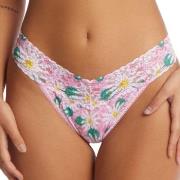 Hanky Panky Trosor 2P Printed Original Rise Thong Rosa nylon One Size ...